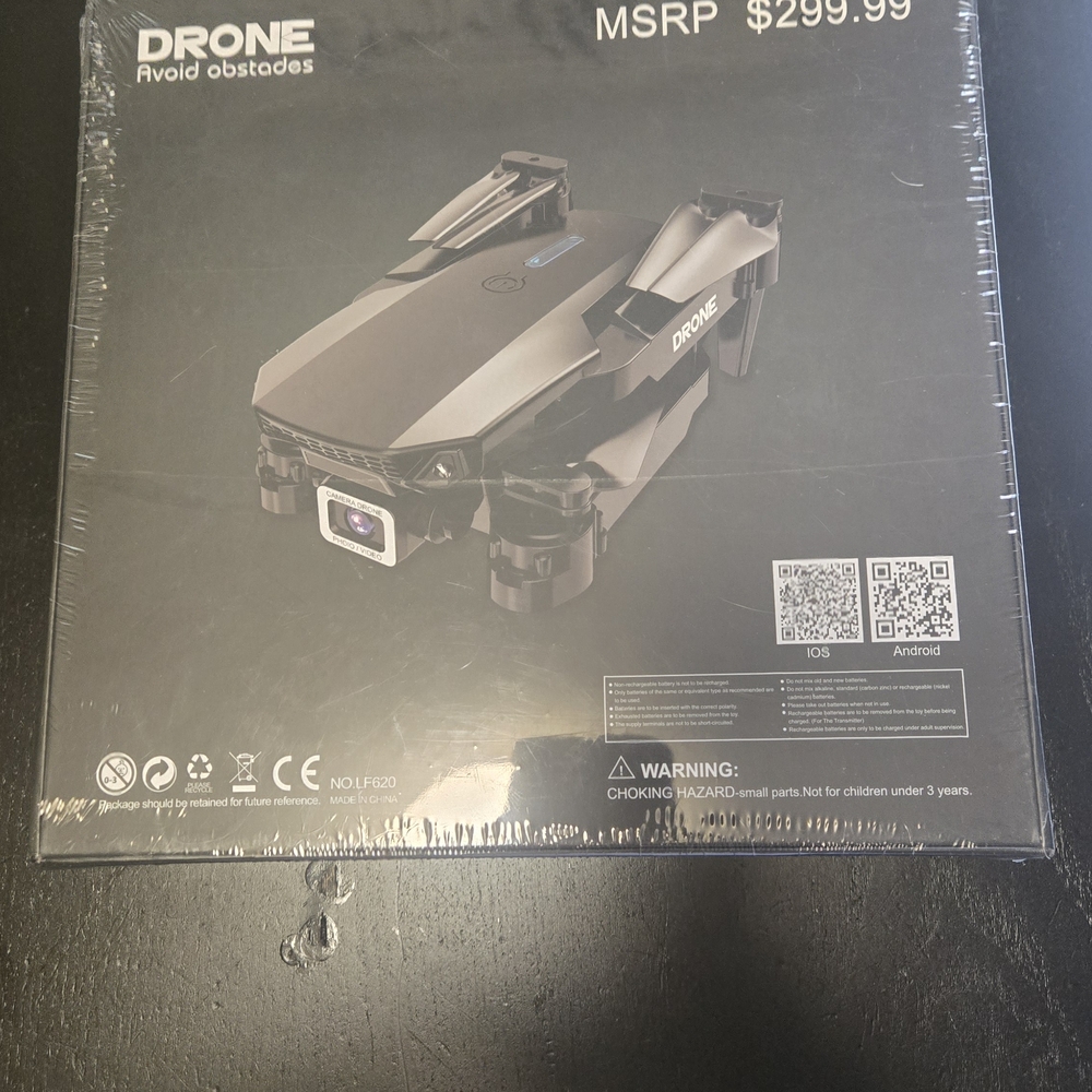 Black Drone with Camera